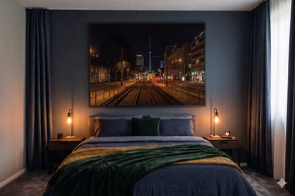 Zwerven door nachtelijk Berlijn