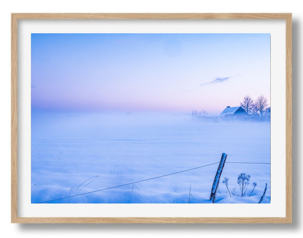 Winters ochtendlicht
