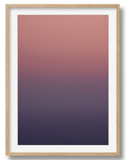 De kleuren van een zonsondergang